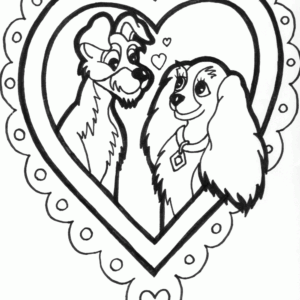 Love 11 coloring page