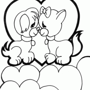 baby love coloring page