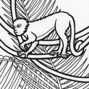 Rainforest coloring pages