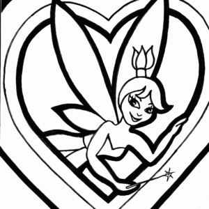 Tinkerbell 14 coloring page