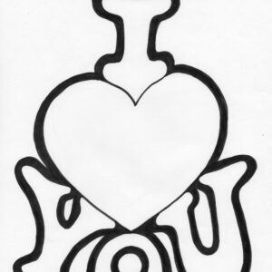 i love you coloring page