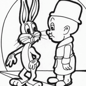 cartoon 17 coloring page