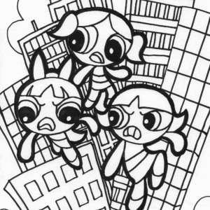 cartoon 19 coloring page