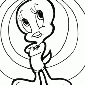 cartoon 2 coloring page