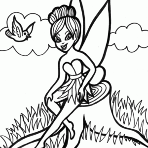 fairies 14 coloring page
