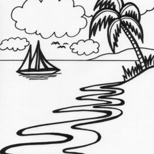 island coloring 19