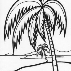island 9 coloring page