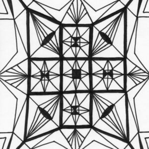 kaleidoscope 11 coloring page