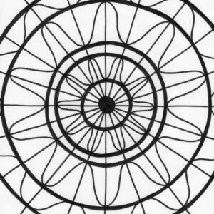 kaleidoscope 18 coloring page