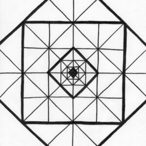 kaleidoscope 19 coloring page