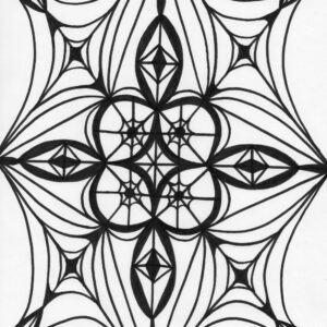 kaleidoscope 2 coloring page
