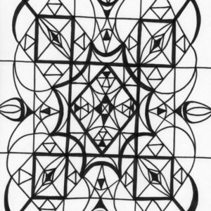 kaleidoscope 4 coloring page