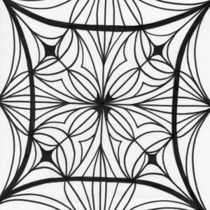 kaleidoscope 5 coloring page