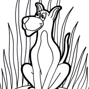 Dog Coloring 11 Coloring Page