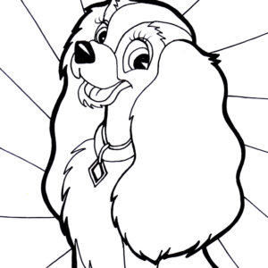 Dog Coloring 12 Coloring Page