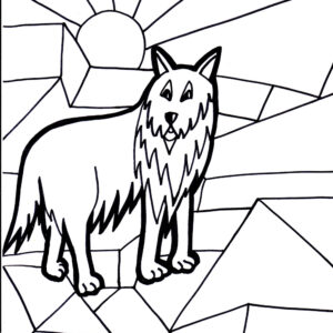 Dog Coloring 13 Coloring Page