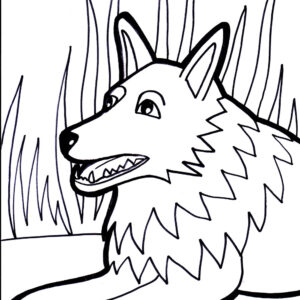 Dog Coloring 16 Coloring Page