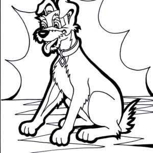 Dog Coloring 18 Coloring Page