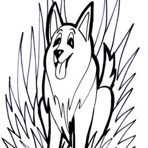 Dog Coloring 20 Coloring Page