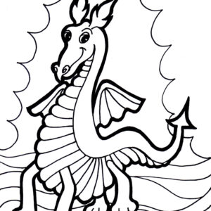 Dragon Coloring Page18 Coloring Page