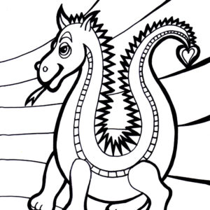 Dragon Coloring Page19 Coloring Page