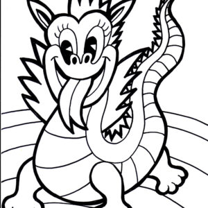 Dragon Coloring Page2 Coloring Page
