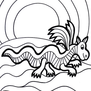 Dragon Coloring Page6 Coloring Page