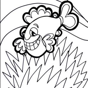 Fish Coloring Coloring Page