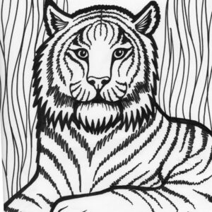 Tiger Coloring Pages