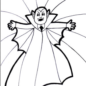 Vampires 2 Coloring Page