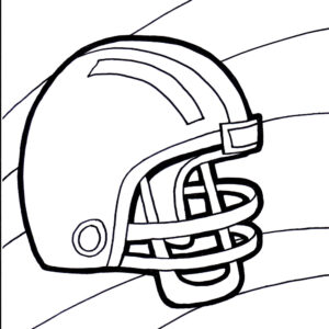 Football 10 Coloring Page
