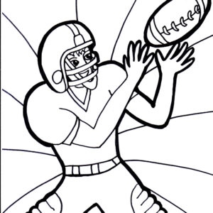 Football 14 Coloring Page